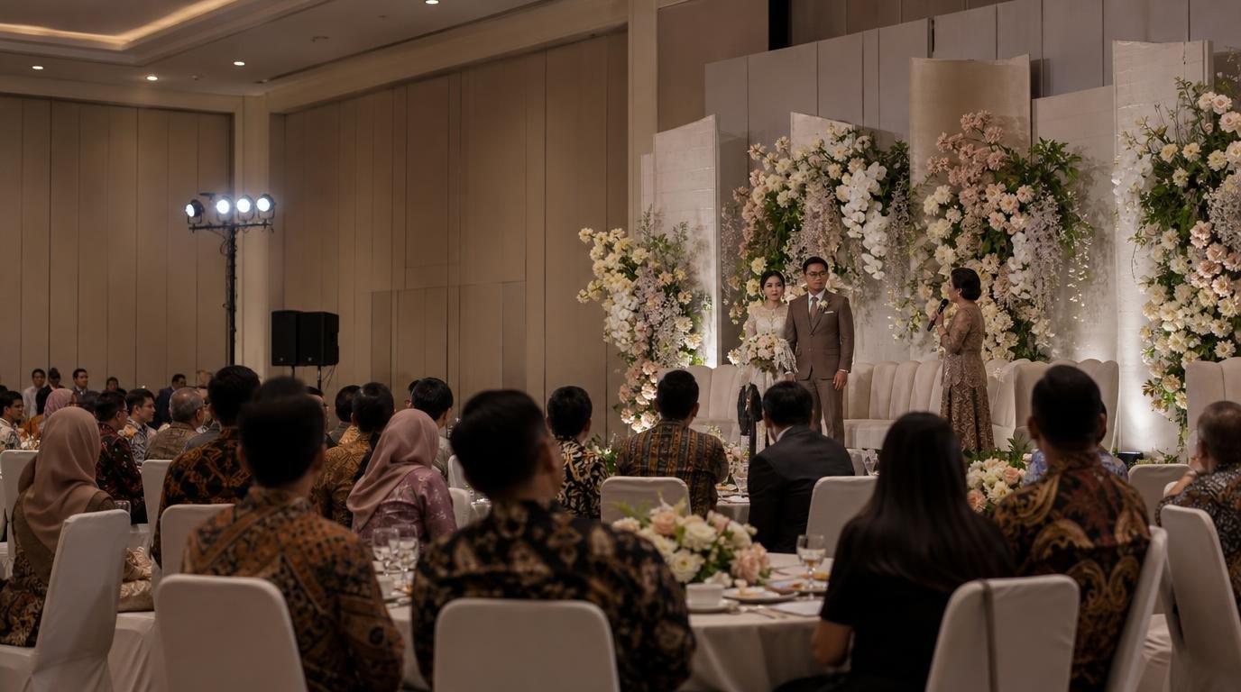 Contoh forum dan presentasi dengan kebutuhan visual